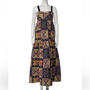 Hunter Bell Floral Patchwork Quilted Maci Dress